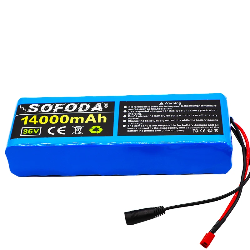 36v аккумулятор 14AH 21700 пакет для скутера мощный электрический велосипед 36В