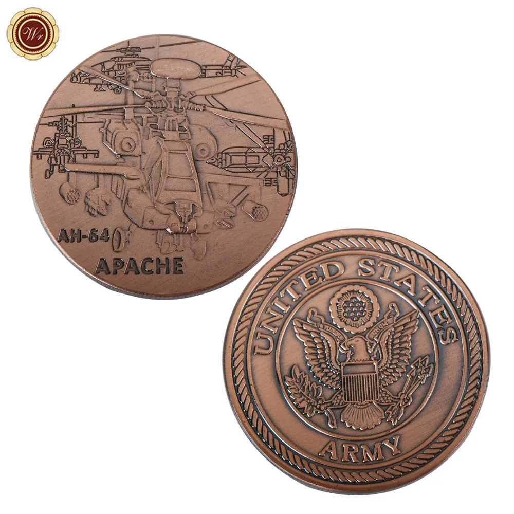 Copper Coin U.S. Army Air Force B-17 Bomber Us Custom Airpower Souvenir Brass for Gift US | Дом и сад