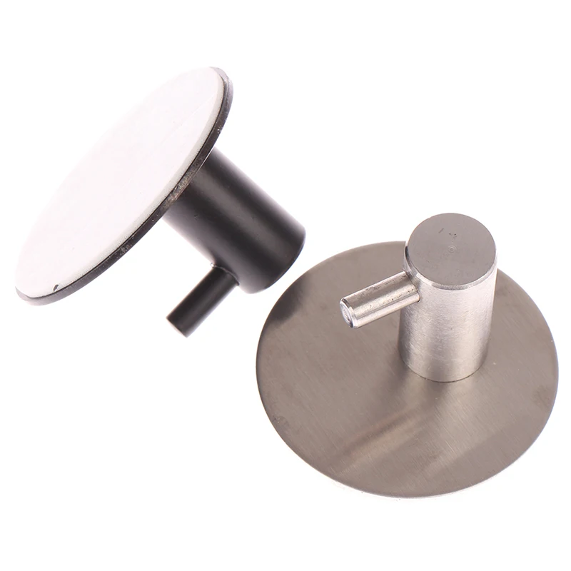 

1PC Sticker Adhesive Wall Mount Holder Hook Door Hanger Towel Clothes Rack