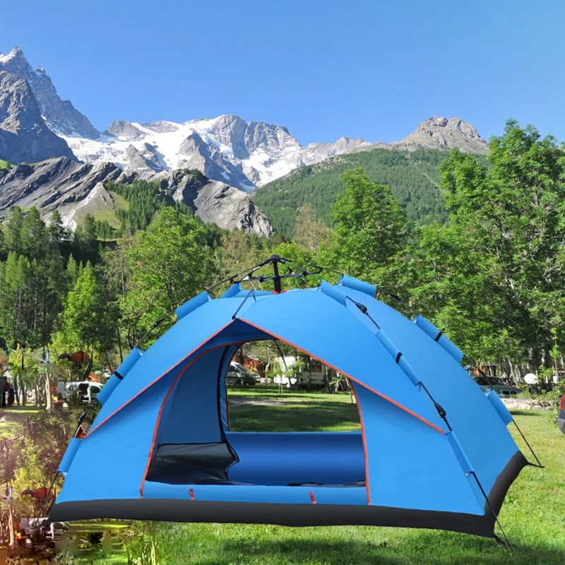 Автоматическая портативная всплывающая палатка MYJ для 1 2 человек кемпинга