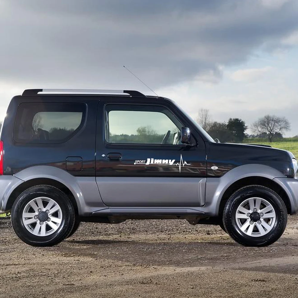 

2 Pcs Reflective Car Decals Car Body Sticker for Suzuki Jimny