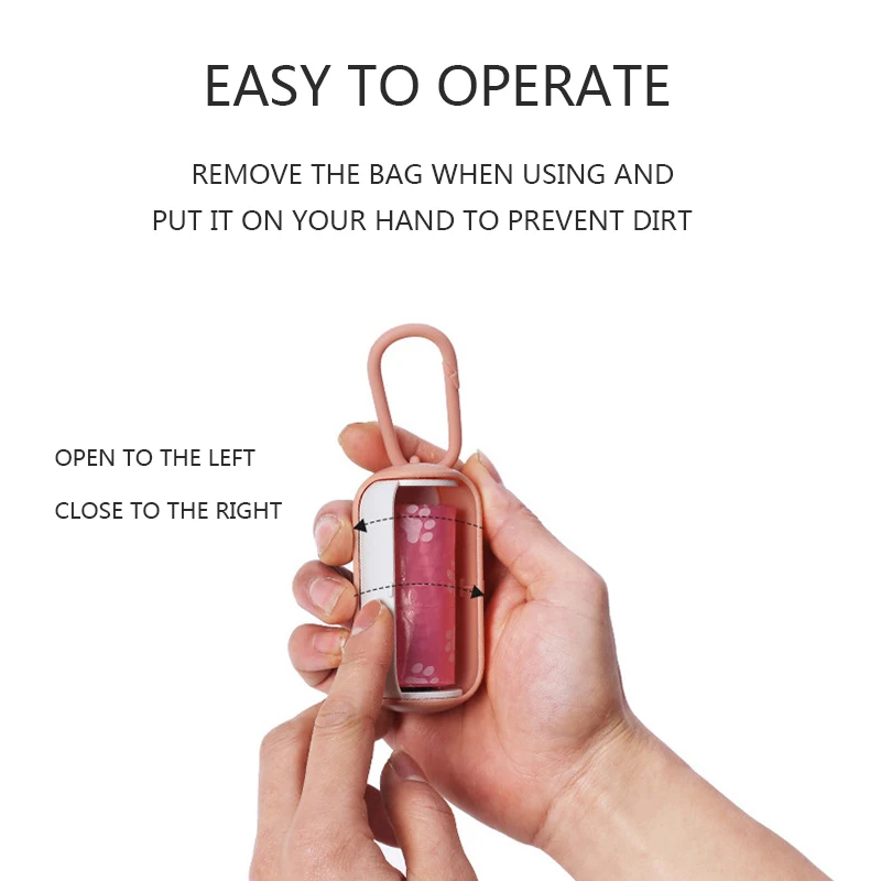 Практичный дозатор для собак держатель мусора переносная сумка домашних