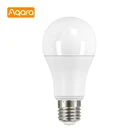 Умная лампа Aqara, умная лампа белого цвета, светодиодсветильник лампа, работает с комплектом умного дома для приложения mijia mihome