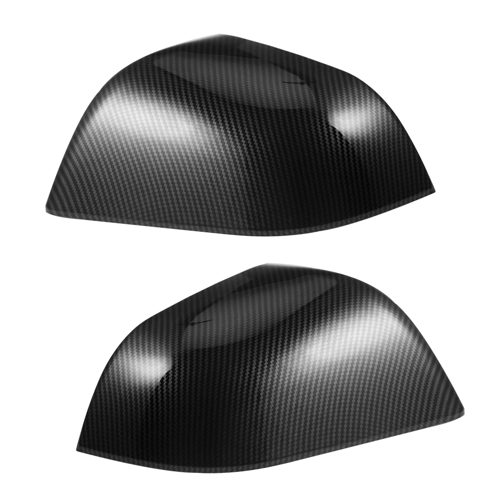 2 шт. для TESLA модель 3 боковых Зеркало заднего вида Кепки Чехлы АБС пластик