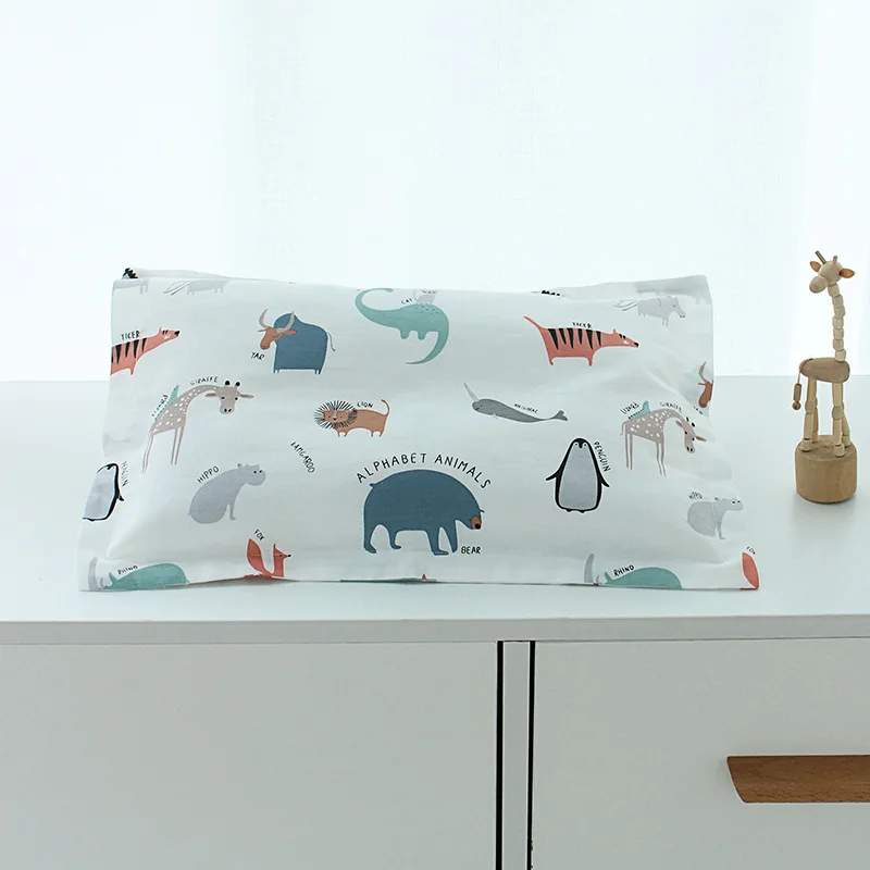 INS Simple Style Baby Pillow 40*25CM Pillowcase Pillowfilling Cotton Wholesale Dropshipping Cot Bedding Set | Мать и ребенок