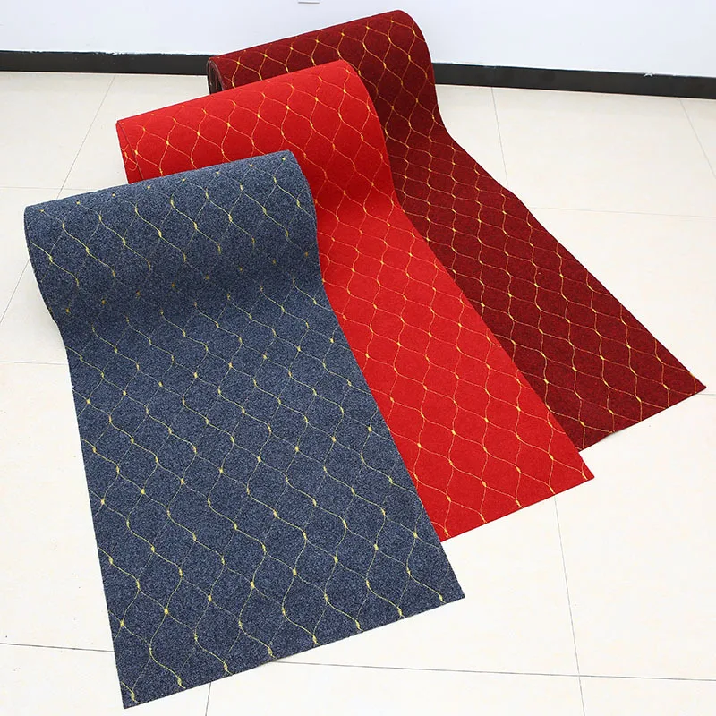 Cuttable Отель Ресторан Свадьба ковер Runner коврики 15 метров Длина поставка украшений