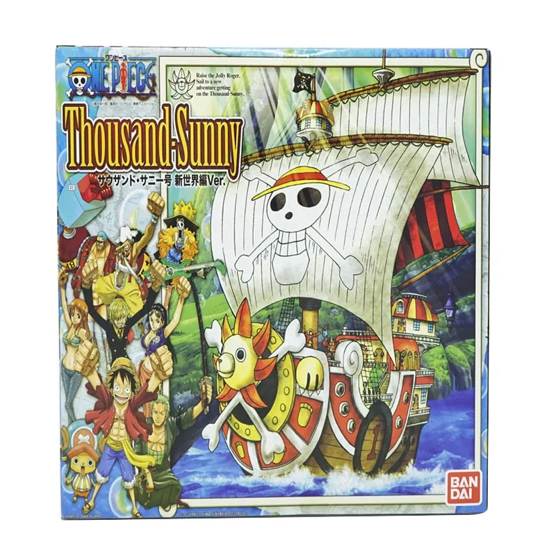 

35cm Anime One Piece Thousand Sunny & Meryl Boat Pirate Ship Figure PVC Action Figure Toys Collectible Model Toy Gifts WX151