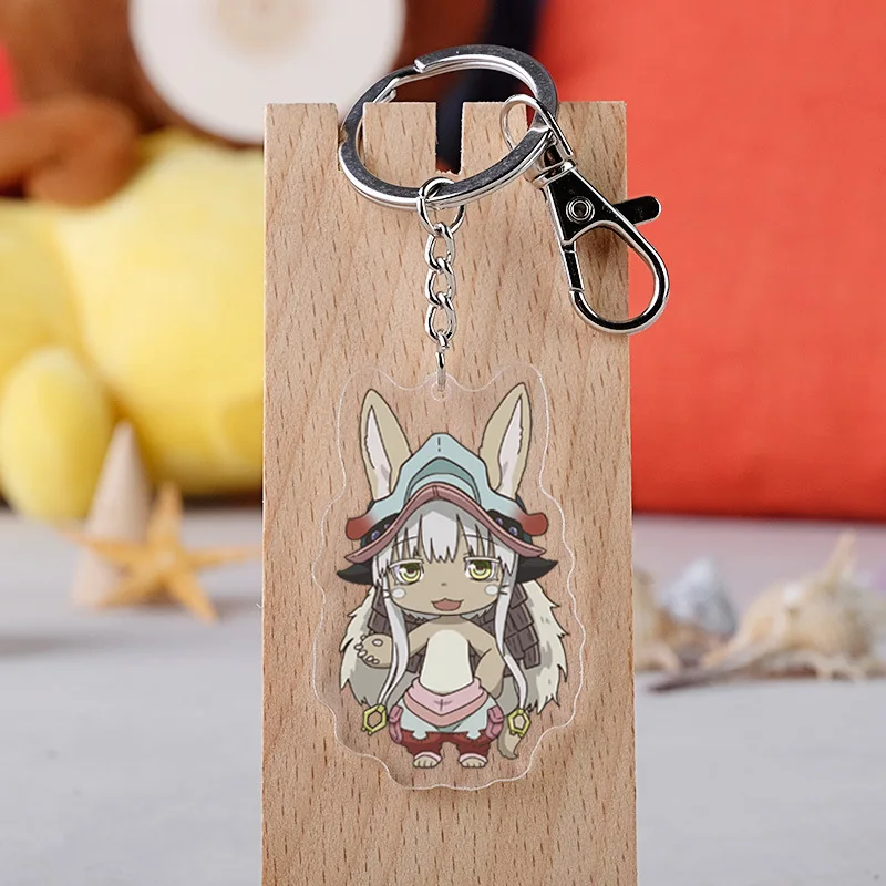 Аниме сделано в бездны акриловый брелок для ключей с игрушкой Regu Riko Nanachi Ouzen Mitty Lyza