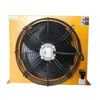 dc24v ah1417t oil cooler unit aluminum heat exchanger condenser hydraulic air cooler