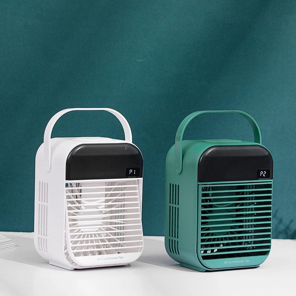 Бытовой заряжаемый Настольный кондиционер с USB-увлажнителем водяной охлаждающий