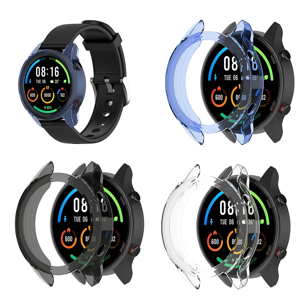 

Силиконовый ударопрочный чехол из ТПУ для смарт-часов Mi Watch
