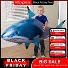 Радиоуправляемые игрушки акулы, воздушные шары с дистанционным управлением для плавания, животные, инфракрасные летающие воздушные шары, клоун, рыба, игрушка для детей, рождественские подарки, украшение