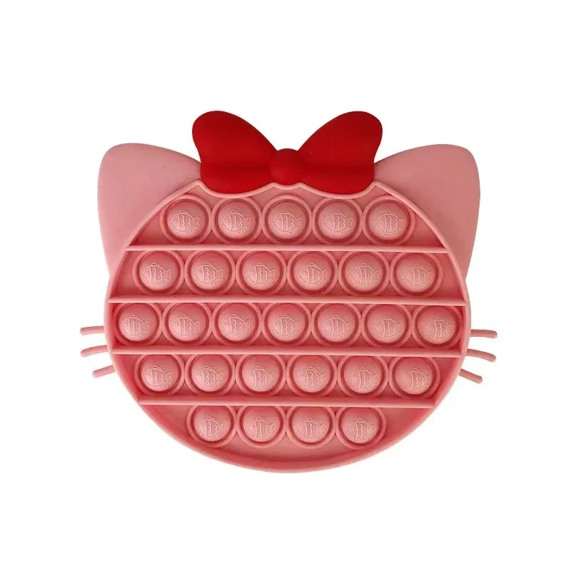 

PT119,PT122-PT123 Cat Sunflowers Push Pops Bubble Sensory Toy for Adult Child Funny Anti-stress Pop It Fidget Reliver Stress