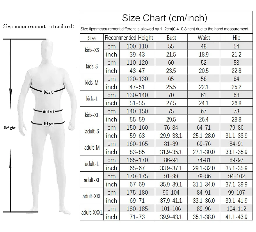 Adult/Kids deadpools Halloween costume with mask cosplay Suits Super hero Full Bodysuits costumes for party dress up fantasy |