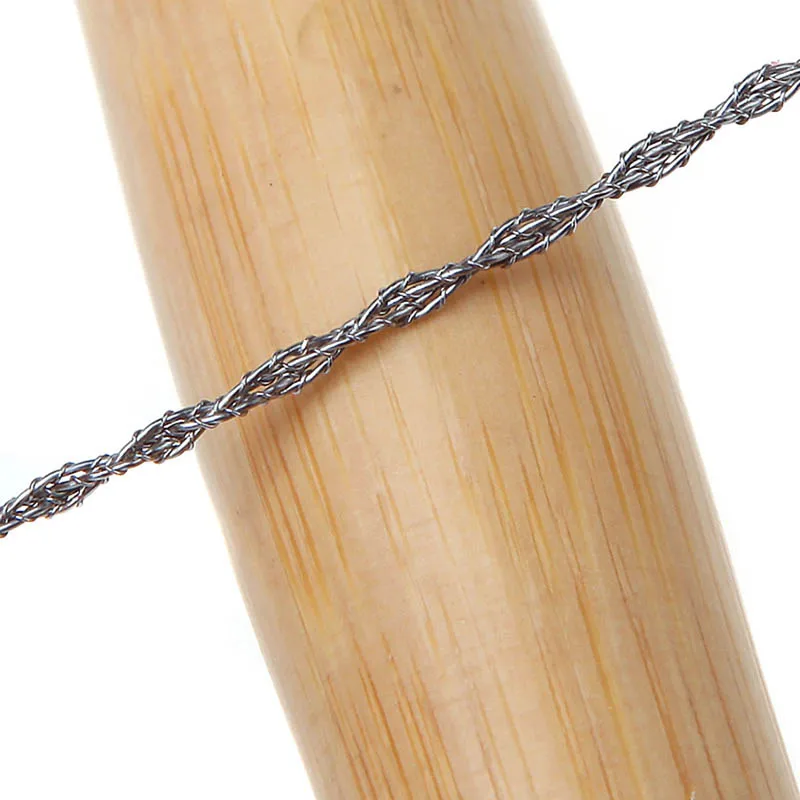 Цепная пила со стальной проволокой портативная ручная цепная для кемпинга и