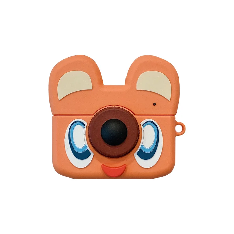 Чехол для Airpods Pro с забавной мультяшной собачкой силиконовый защитный чехол