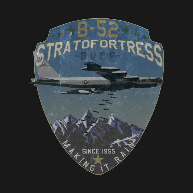 

B-52 Stratofortress | Making it Rain Since 1955 Men's T Shirt
