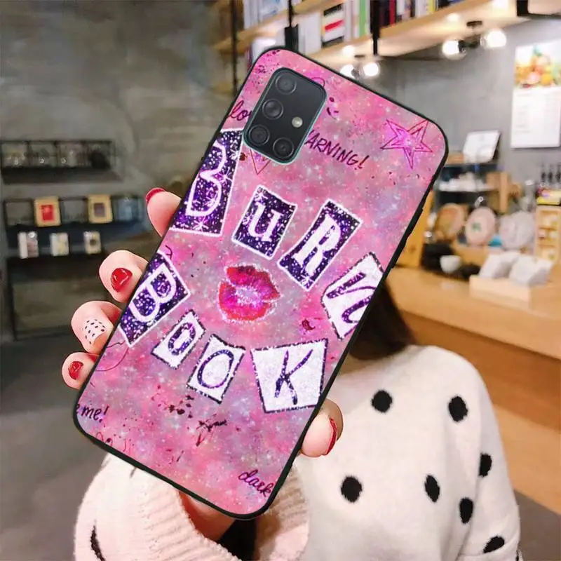 

Mean Girls Burn Book Phone Case For Samsung Galaxy A21S A01 A11 A31 A81 A10 A20E A30 A40 A50 A70 A80 A71 A51