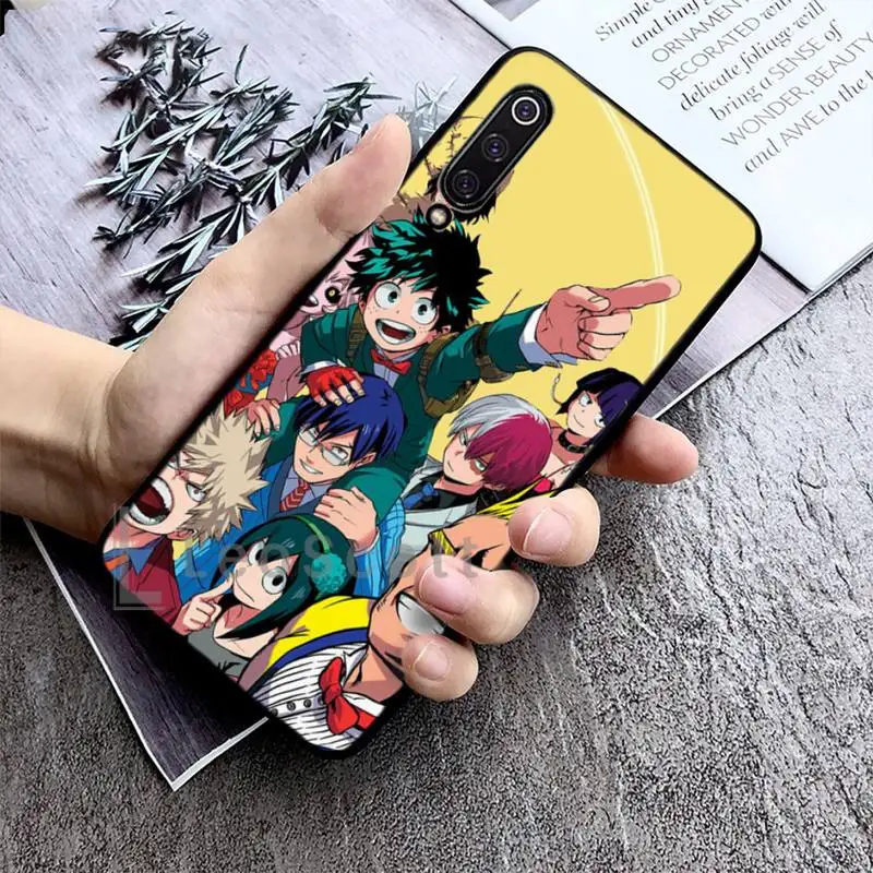 

Anime My Hero Deku Bakugou Academia Phone Case For Xiaomi Mi A1 A2 5 6 6PLUS 8 9 SE Lite MIX 2 2S MAX 2 3 Pocophone F1