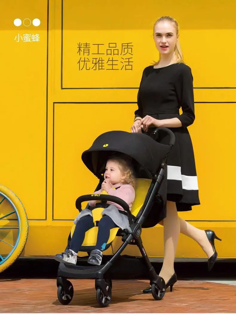 VIKI детская коляска светильник просто нужно кнопку чтобы складывать может сидеть