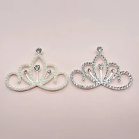 5pcs alloy rhinestone crown accessories jewelry diy childrens crown hair accessories kids headdress bow decoration accessories