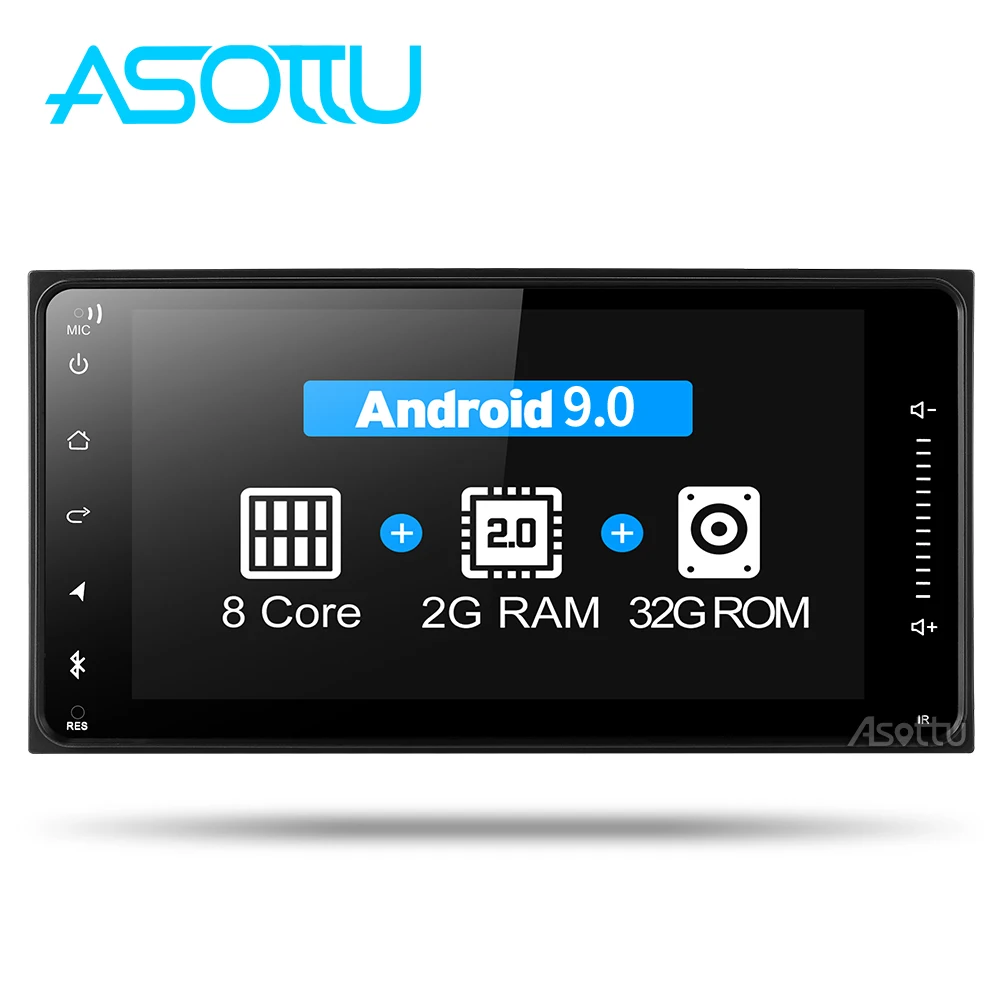 Asottu CHG7060 8 ядерный android 9,0 автомобильный dvd gps навигатор для Toyota Avalon AVanza Celica camry corolla Автомобильный Радио Видео плеер