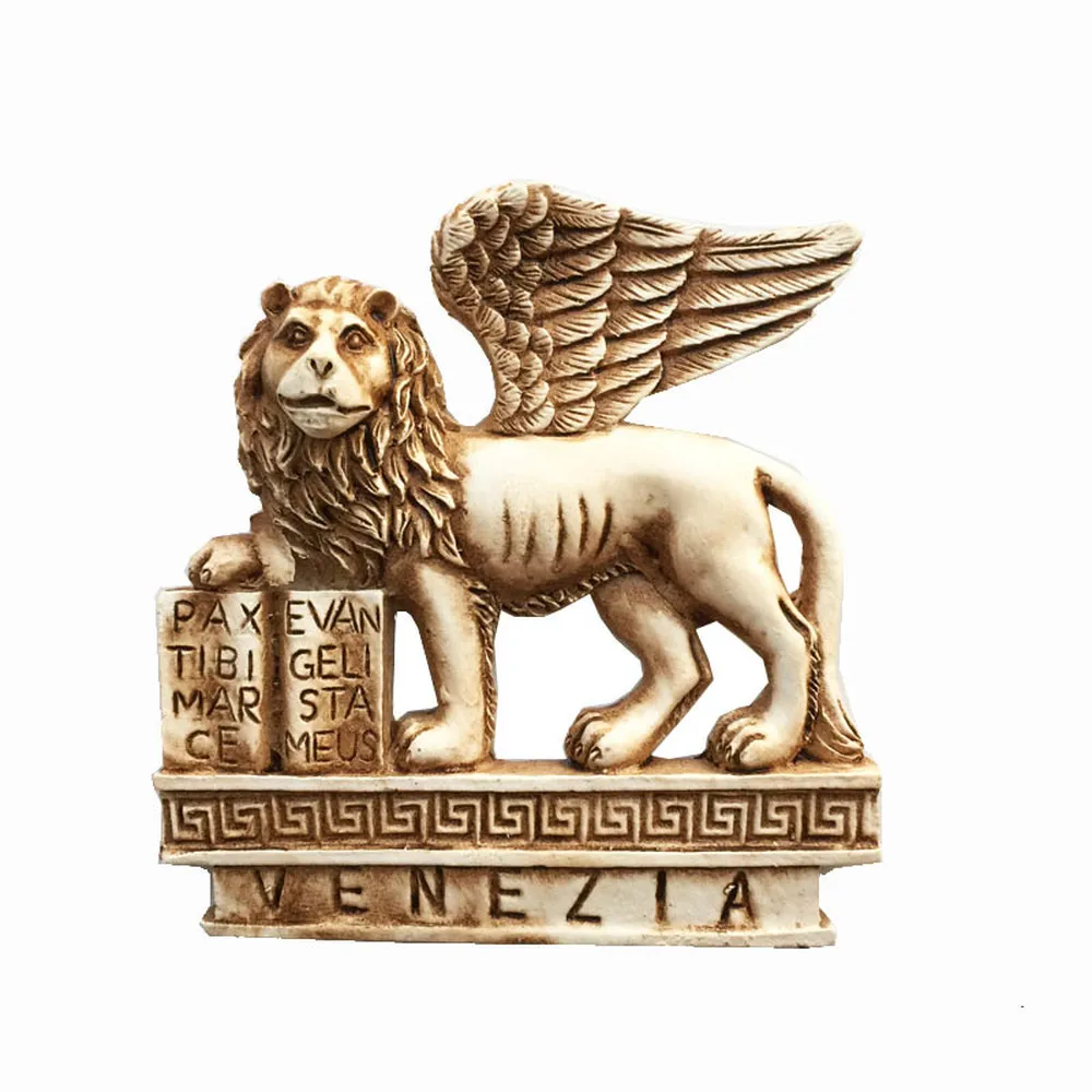 

BABELEMI Italy Venice Landmark Flying Lion Fridge Magnets VENEZIA Tourism Souvenirs Crafts Refrigerator Magnet Stickers
