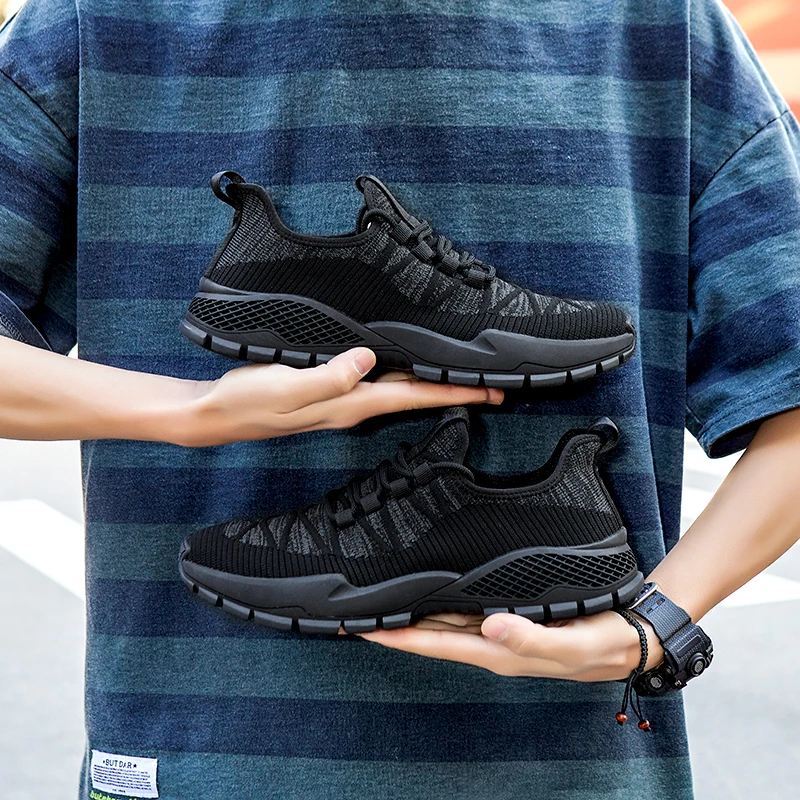 

Men's summer mesh shoes breathable mesh cloth shoes 2021 new men's leisure sports light running shoes