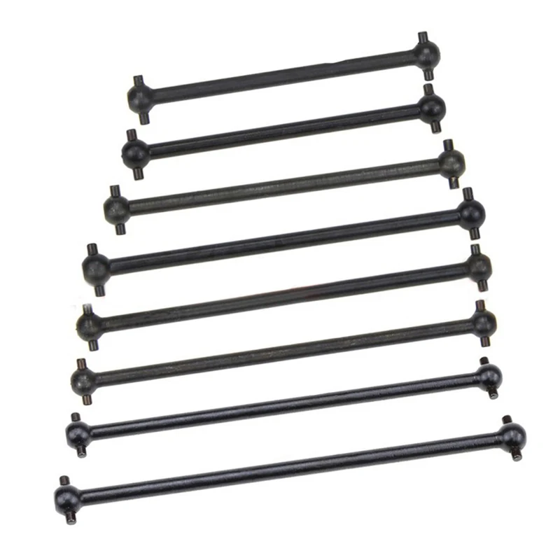 

6PCS HSP 08059 Metal Drive Shaft Dogbone Transmission Axle 63/70/77/84/87/89.5/100mm for RC 1/10 Oil/Electric/Big Feet Buggy Car