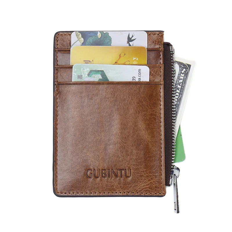 

2020 Merk Portefeuilles Lederen Rfid Blocking Kaarthouder Voor Mannen Rfid Beschermd Portefeuilles Card Houders Fashion Purse