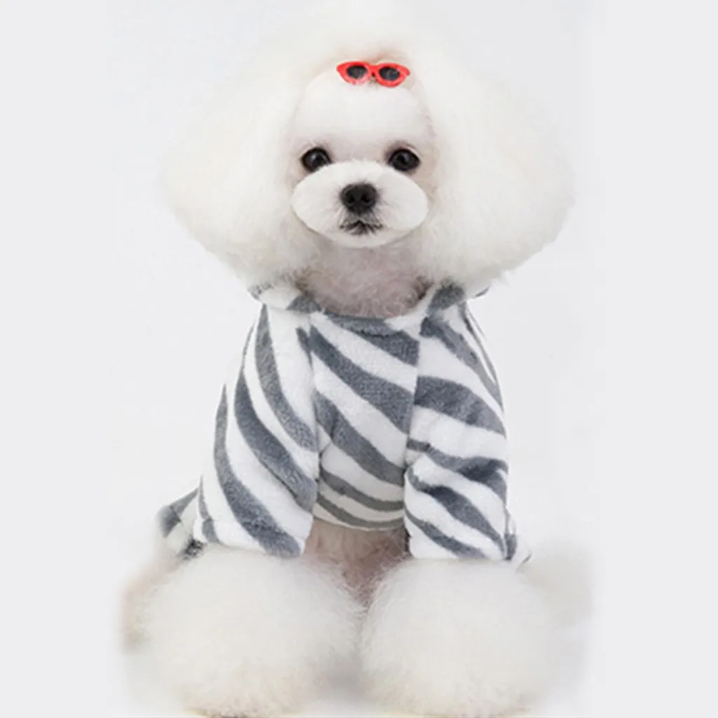 Лидер продаж футболка для собак толстовка с принтом щенка пальто Теплая Одежда