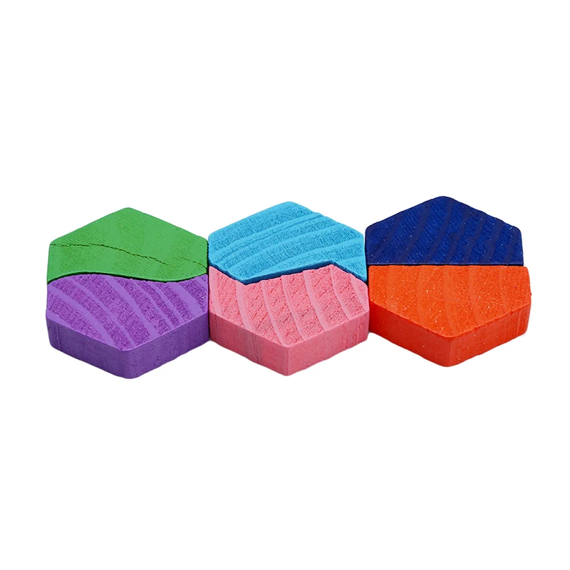 

Baby Wooden Building Block Montessori Early Educational Toys Intellectual Geometry Toy