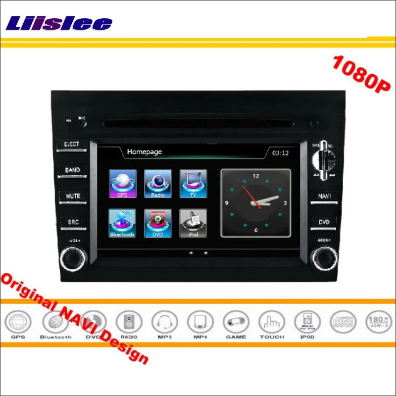 Автомагнитола для Porsche Boxter 2005 ~ 2012 автомобильное стерео радио CD DVD плеер GPS
