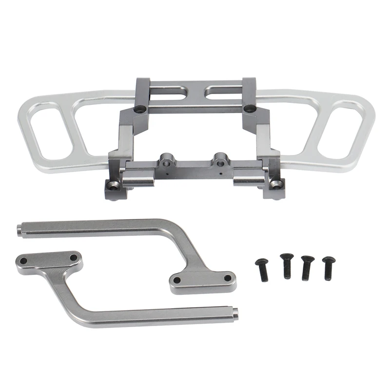 Metal Front Bumper Bull Bar for Axial Wraith 1/10 RC Car Upgrade Accessories Parts