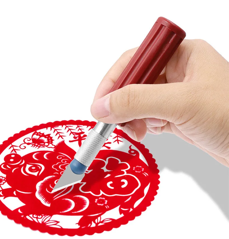 

13 Pcs Precision Knife Set Paper Carving High-carbon Steel Blades Metal Blade Wood Carving Knife Arts Craft DIY Tools