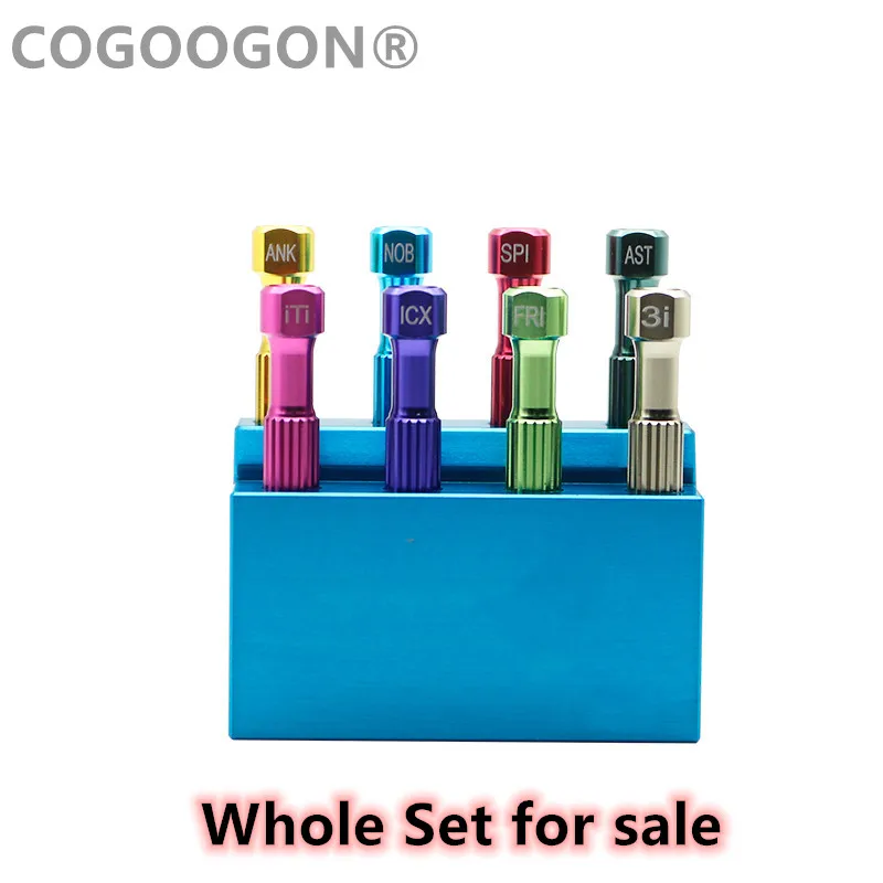 

Whole Set & Base Dental Laboratory Stainless Steel Implant Screw Driver Dentistry Tool Kit Micro Screwdriver Dentist Instrument
