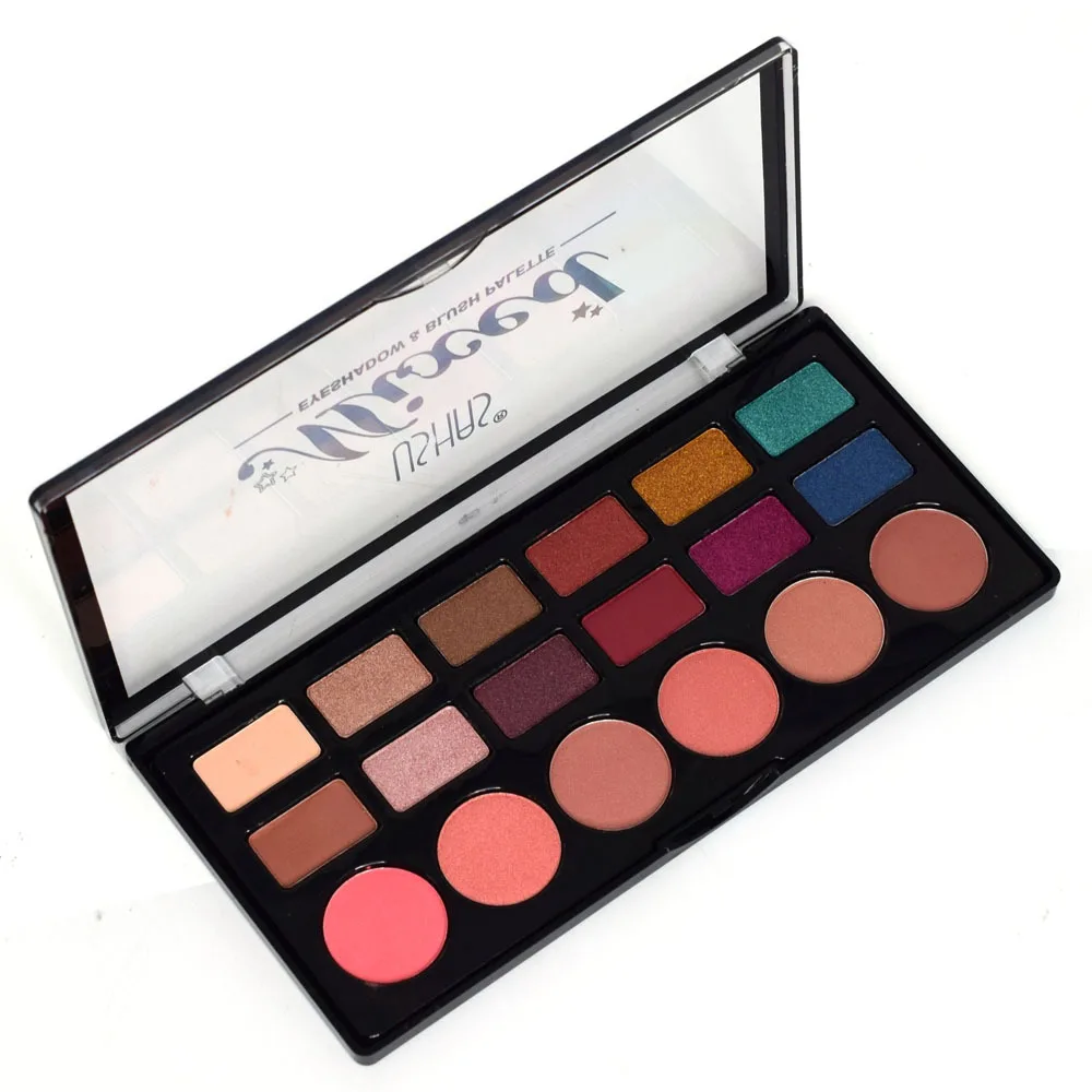 

Matte Long Lasting Blush and Easy To Wear Matte Eyeshadow Waterproof Pigmented Eye Shadow Pallete Makeup Set Cosmetic