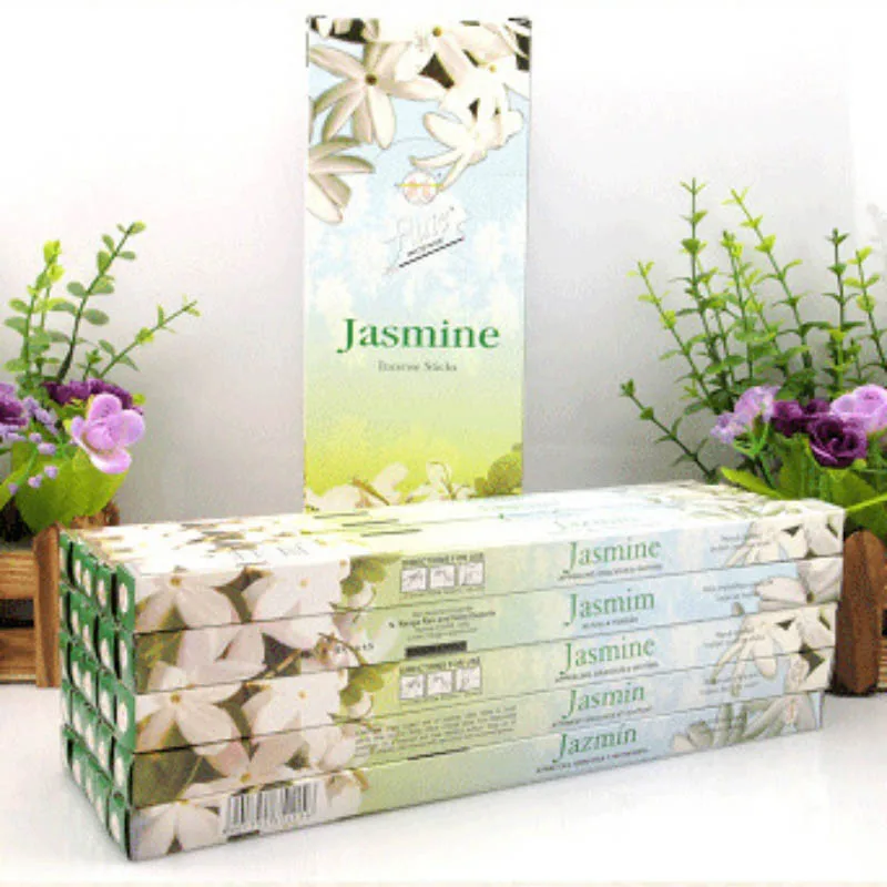 Jasmine Флейта 200 палочки/упаковка Цитронелла ароматизатор травяные Порошковые палочки ладан ручной прокатки из индийского сжигания в офисе для медитации - Аромат: Jasmine
