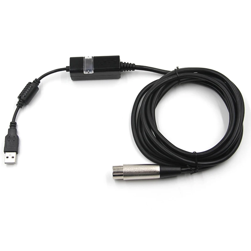 USB к XLR Женский микрофонный конвертер адаптер Mic ссылка о кабель|Аксессуары для