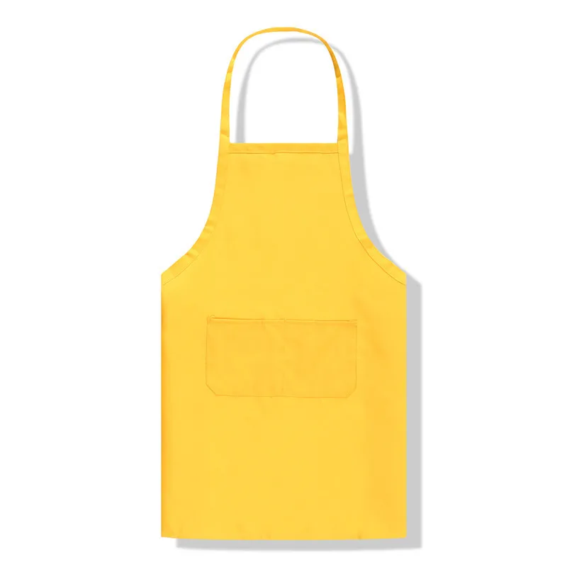 

Antifouling and oil proof apron twill polyester cooking and baking apron kitchen practical equipment accessories