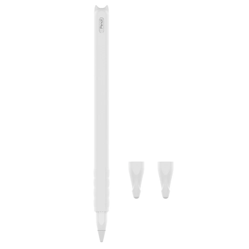 

Soft Silicone Case Compatible with Applepencil 2nd Generation Protective Sleeve Holder Grip and Nib Cover Accessorie Kit