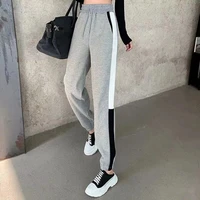 plus size pants harem pants 2021 spring and autumn new womens loose high waisted slimming casual sports pants