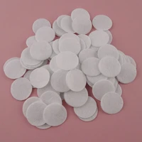 500pcs 3 0cm 1 15 white round felt pads for flower and broochesbackwhite round felt spacersnon woven circle wholesales