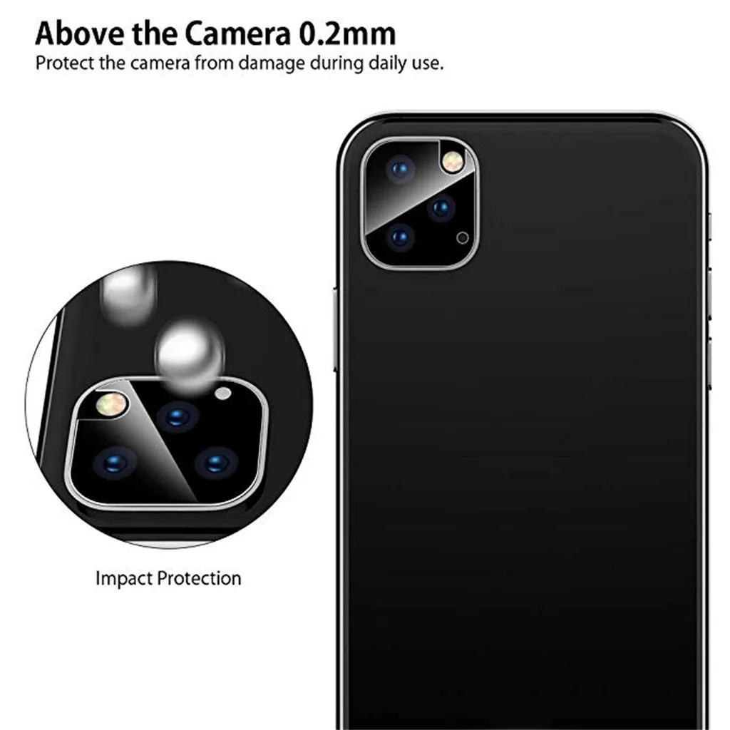 Задняя Защитная пленка для объектива камеры iPhone 11 Pro Max экрана из стекловолокна