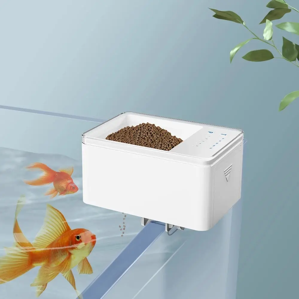 

70ml Automatic Fish Feeder with Timer Pet Feeding Fish Food Dispenser LED Aquarium Digital Fish Tank Smart Portable