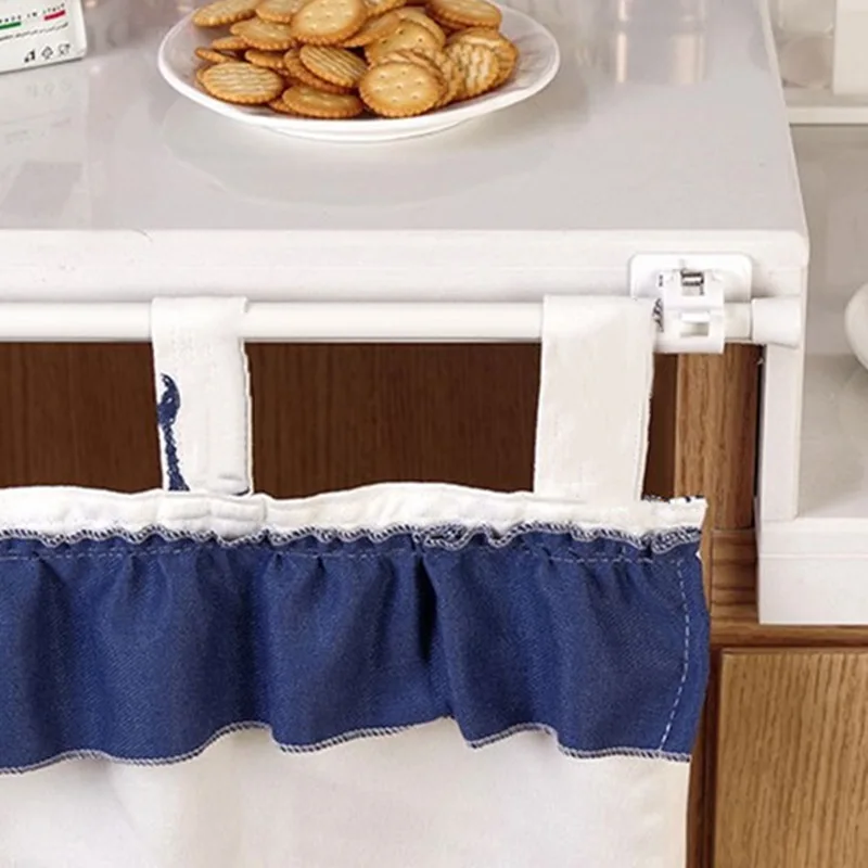 

Room Fixed Window Support Rail Clamp Clip Stick White Frame Hook Plastic Organized Shower Tools home Rod decoration Wall Curtain