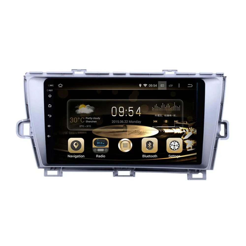 Восьмиядерный Android 9 0 PX6/PX5/PX30 подходит для TOYOTA PRIUS левое/правое Вождение 2009 2014 2015