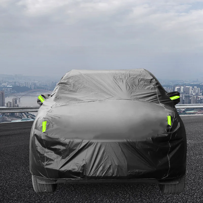 Черный Водонепроницаемый полный автомобильные чехлы для Porsche Cayenne, Macan, Panamera, 918 911 718 2011 2012 2013