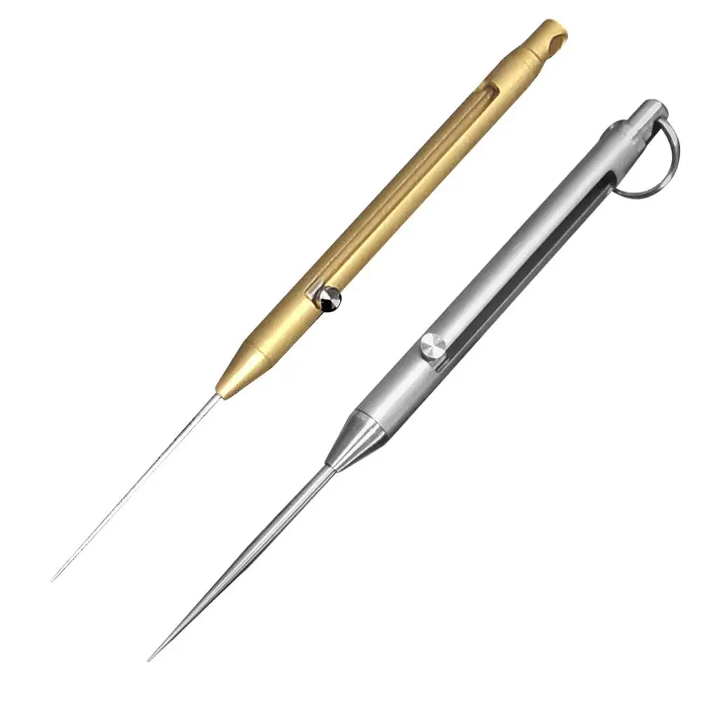 

Portable Toothpick Titanium Toothpick For Outdoor Picnic Camping Environmental Protection Can Be Burned Fruit Pick