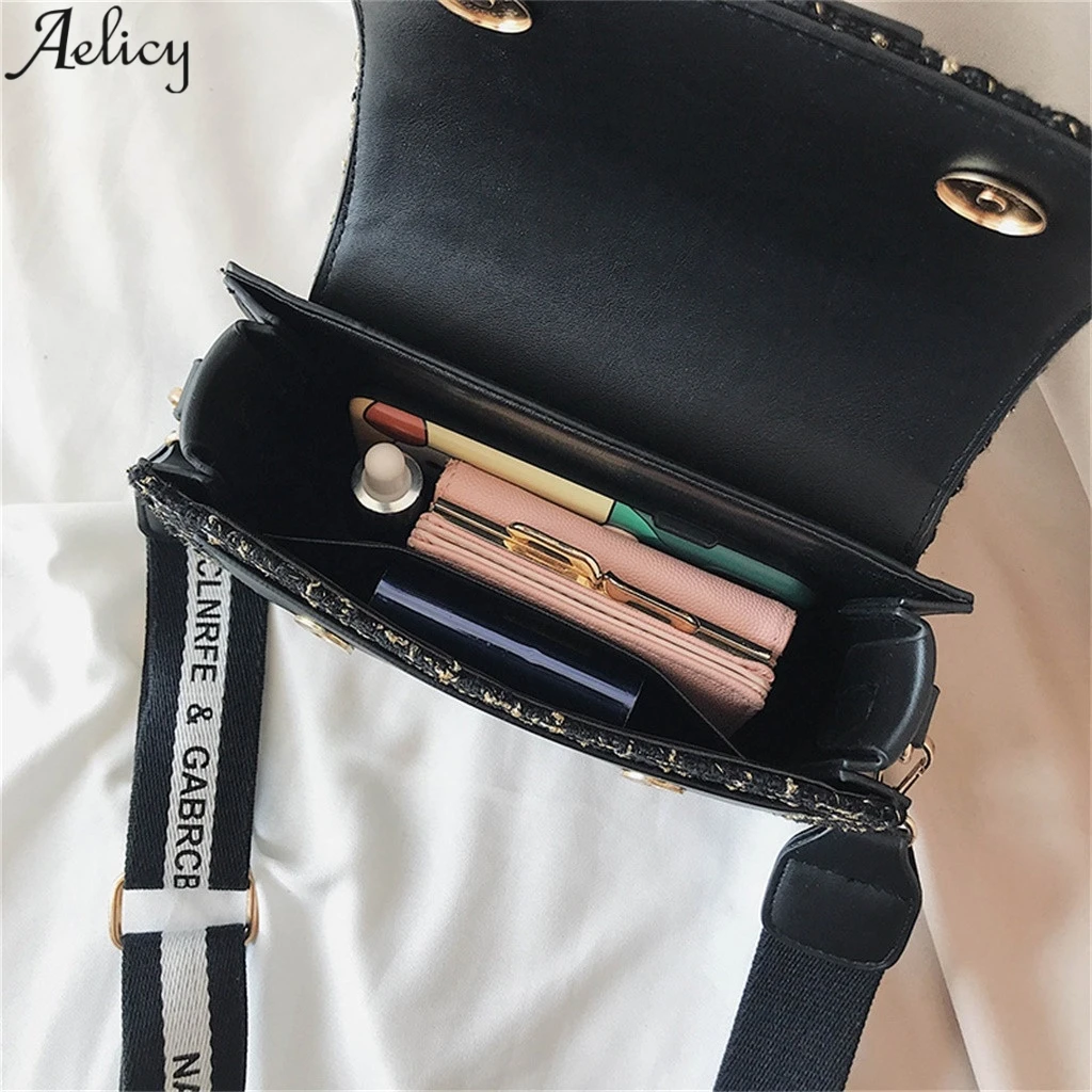 Роскошные женские сумки Aelicy с цепями плюшевая шерстяная сумка маленькие